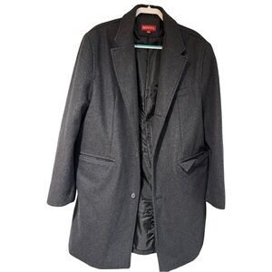 ☃️Merona Charcoal Overcoat